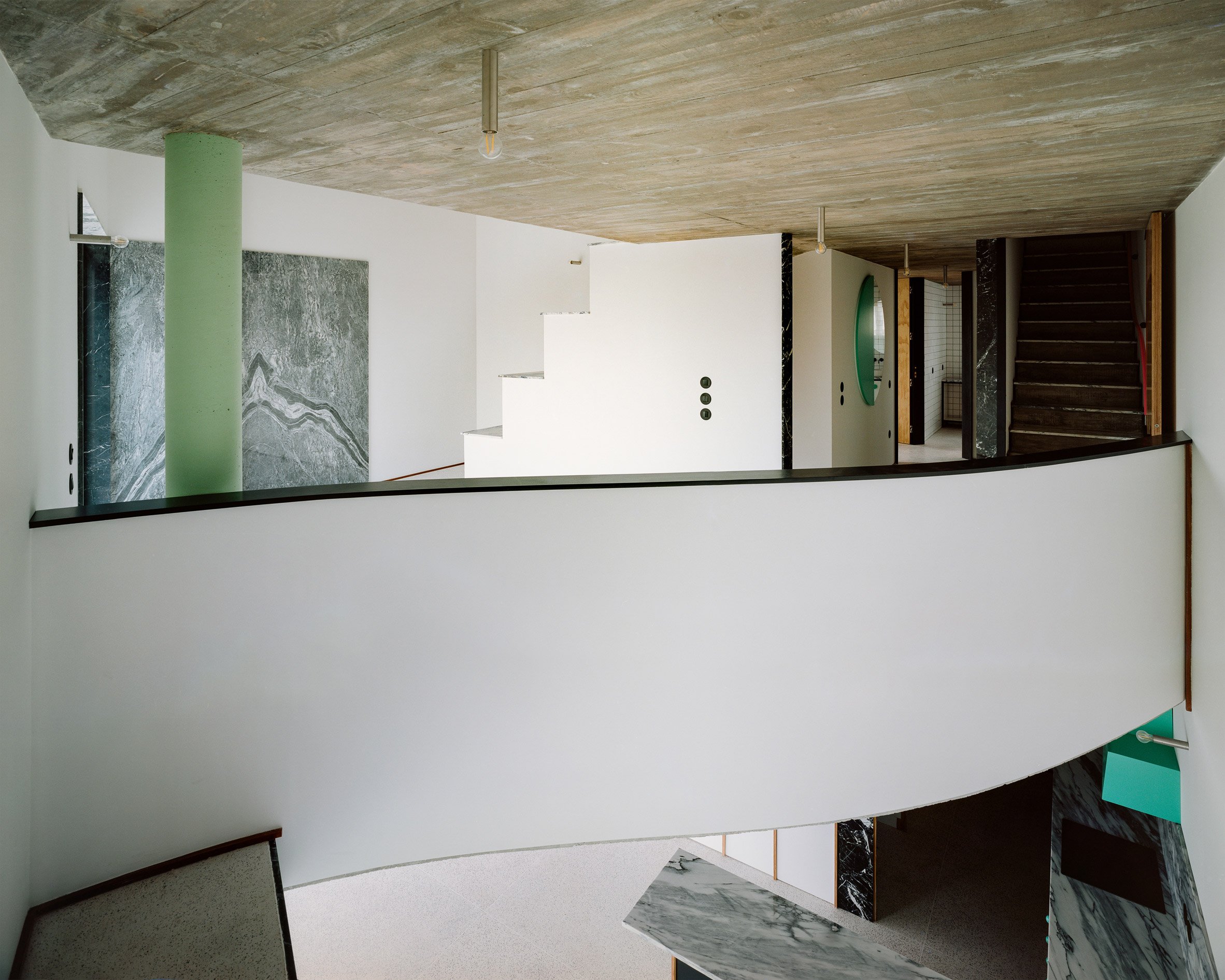 Sculptural interior of Porto home by Fala Atelier