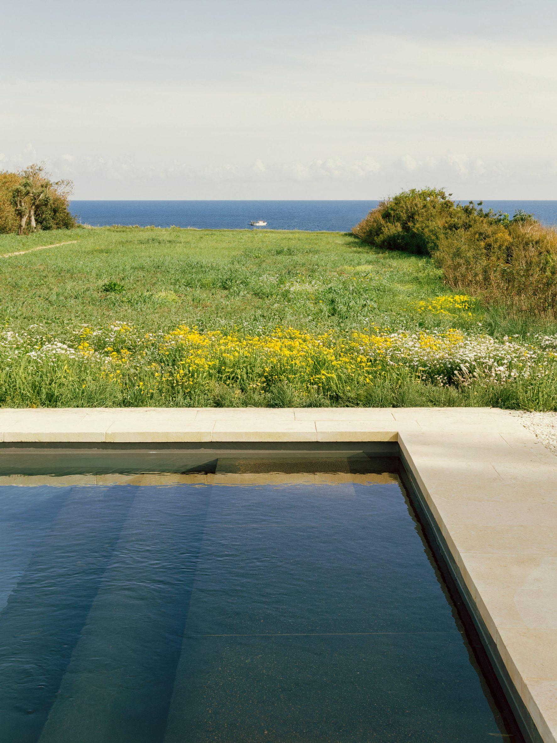 Swimming pool at a home in Sicily